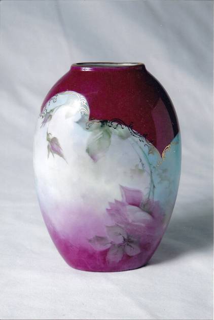 Rose Vase Back
