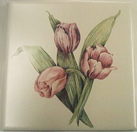 Tulips on Tiles - 3rd Tile